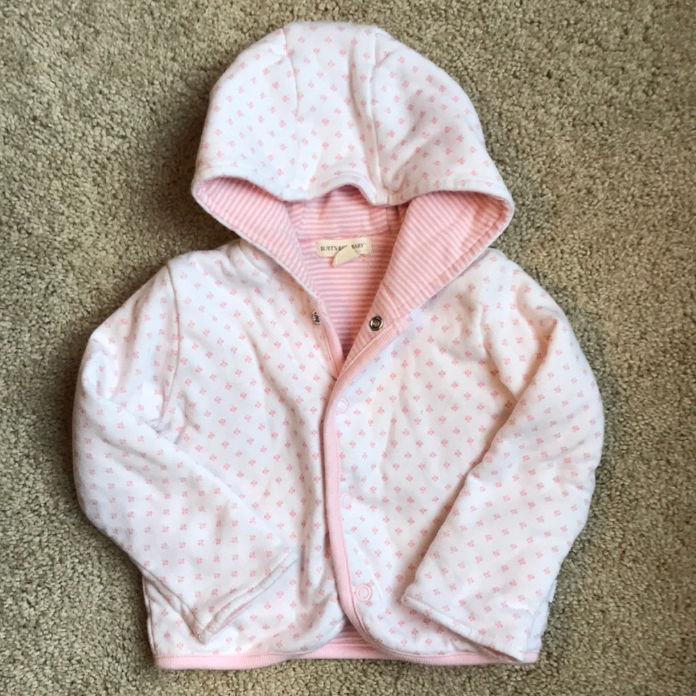 Burt’s Bees baby hoodie 3-6 months